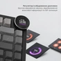 Клавіатура Ajazz AK820 V2 White Peach Switch Wireless/Bluetooth/USB UA White (AK820-V2-WP-S-W) - зменшене зображення 11
