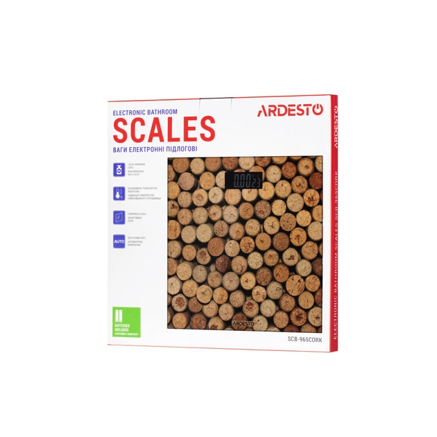 Весы напольные Ardesto SCB-965CORK - изображение 6