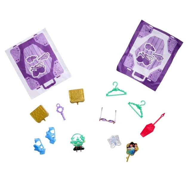 Кукла Monster High Набор-сюрприз Кошмарные каникулы Ужас-секреты Джинифайер (JDR52) - изображение 7