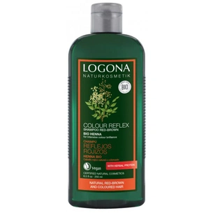 Шампунь Logona Хна для фарбованого червоно-коричневого волосся 250 мл (4017645031647) зображення 1
