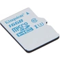 Карта пам'яті Kingston 16GB microSDHC class 10 UHS-I U3 (SDCAC/16GBSP) - зменшене зображення 2