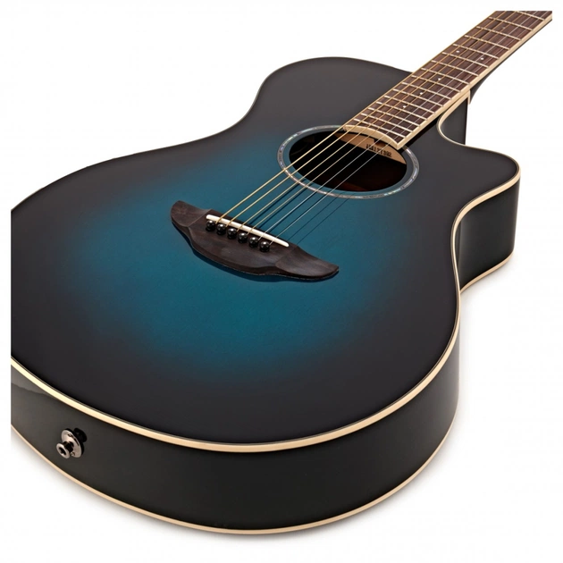Гітара електроакустична Yamaha APX600 Oriental Blue Burst - picture 2