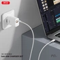Зарядний пристрій XO CE16 67.5W USB-C PD45W + USB-A QC 22.5W White (CE16_White) - зменшене зображення 3