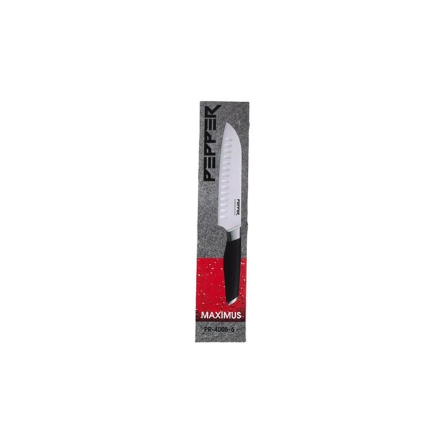 Кухонний ніж Pepper Maximus Сантоку 17,5 см PR-4005-6 (111205) - зображення 1