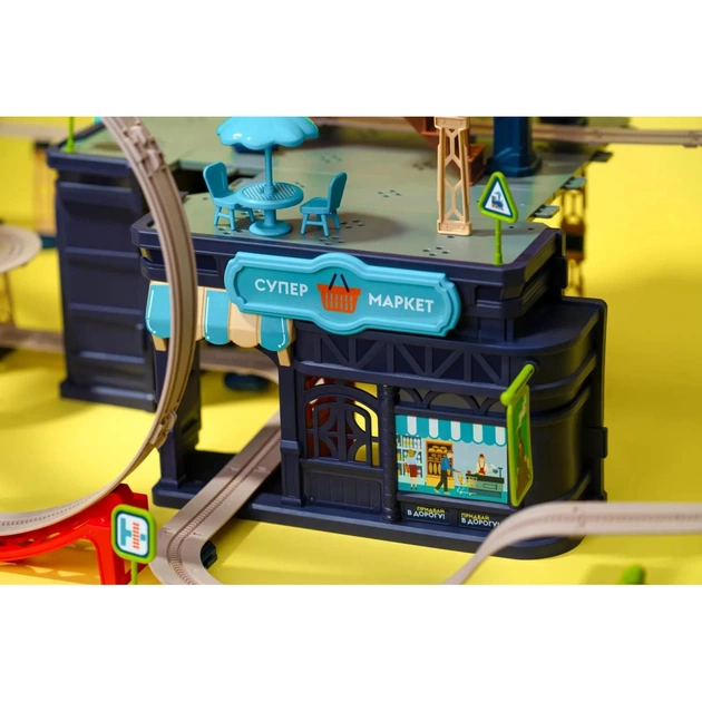 Железная дорога Otamanko Храбрый паровозик трюковая железная дорога 207 деталей (89971) - изображение 8