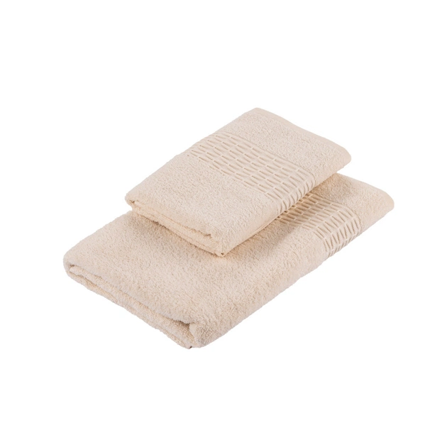 Рушник Ardesto набір махрових Lotus 2 шт 50х90см, 70х140см, 100% бавовна, айворі (ART2357IV) - picture 8