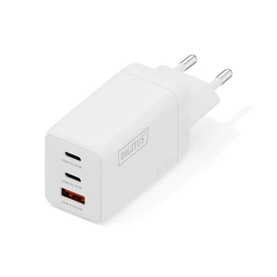 Зарядний пристрій Digitus 2xUSB-C + 1xUSB 67W GaN (DA-10303) picture 1