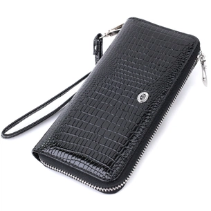 Гаманець ST Leather З натуральної шкіри Чорний (22678) зображення 1