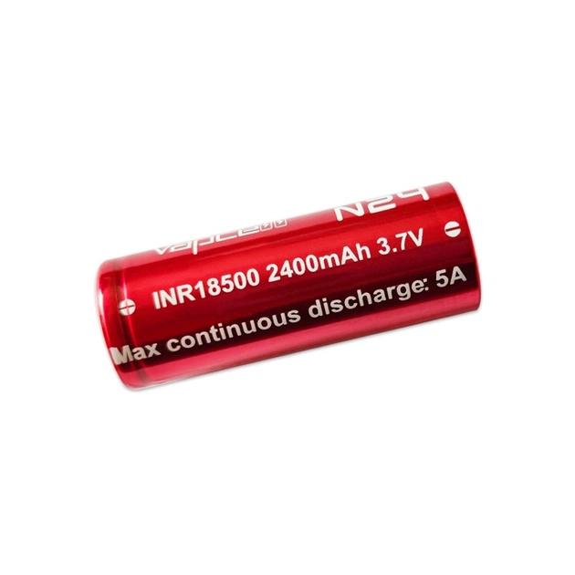 Акумулятор Vapcell 18500 N24 Li-Ion 2400mAh 1шт - зображення 1