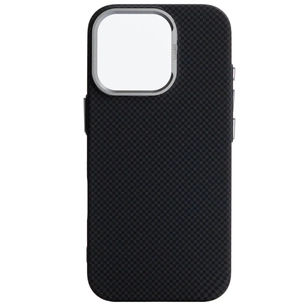 Чохол до мобільного телефона Armorstandart LikeCarbon2 MagCase Apple iPhone 15 Pro Kevlar Black (ARM88589) зображення 1