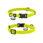 Нашийник для тварин WAUDOG Magnet c QR паспортом, магнітна пряжка-фастекс S лимонний (279426) - зменшене зображення 1