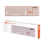 Клавіатура 2E KS270 109key Wireless UA Rose/White (2E-KS270WBPN_UA) - зменшене зображення 10