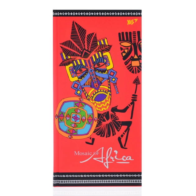 Блокнот Yes 100 * 200мм 96 л "African style" клітина (151357) - зображення 1