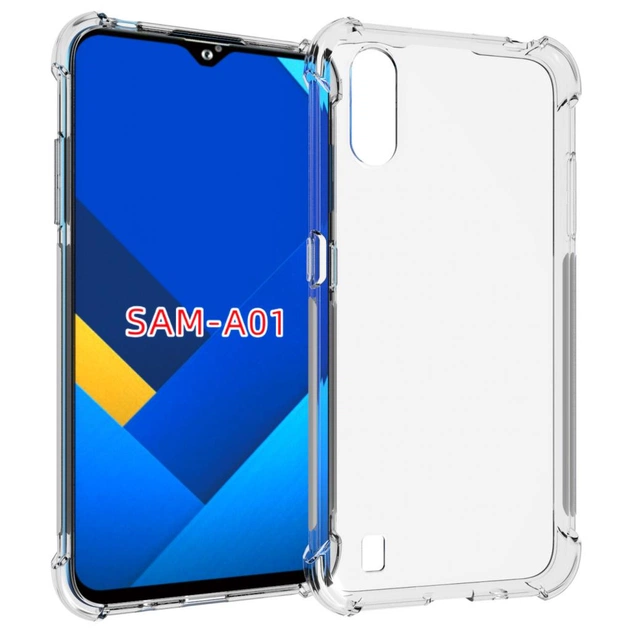 Чохол до мобільного телефона BeCover Anti-Shock Samsung Galaxy A01 SM-A015 Clear (704643) (704643) - зображення 1