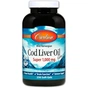 Жирные кислоты Carlson Жир из Печени Норвежской Трески, 1000 мг, Cod Liver Oil, 25 (CAR-01302) - уменьшенное изображение 1