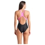 Купальник Arena Graphic Swimsuit Swim Pro Back 009024-590 чорний, рожевий 38 (3468337554042) - уменьшенное изображение 2
