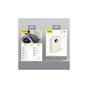 Батарея универсальная Dudao 20000mAh K14+ 22.5W, PD, QC, USB-A, USB-C(In/Out), with built-in USB-C/Lightning cables, White (6977196680023) - уменьшенное изображение 2