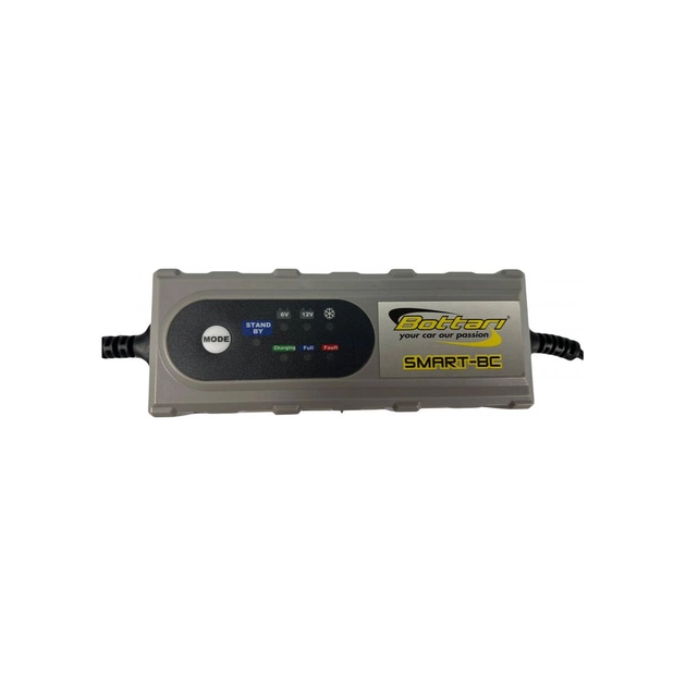 Зарядний пристрій для автомобільного акумулятора Bottari 0,8/4,2a 6v/12v "SMART BC" (28109-IS) - picture 4