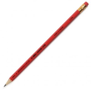 Олівець графітний Koh-i-Noor 1396-3, НВ, with eraser, red (139600200179) зображення 1