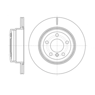 Гальмівний диск REMSA 61287.10 зображення 1