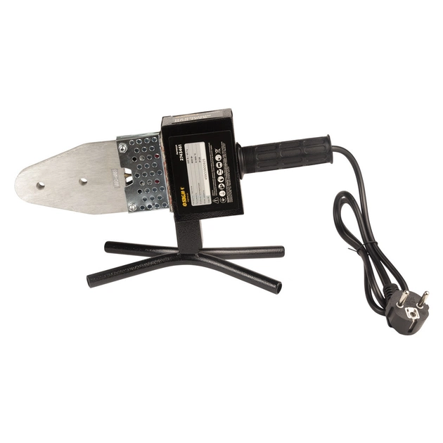 Паяльник для пластикових труб Sigma 800Вт 20-63мм у металевому кейсі (2743461) - picture 2