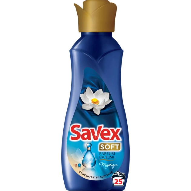 Кондиціонер для білизни Savex Soft Parfum Exclusif Mystique 900 мл (3800024018015) - зображення 1