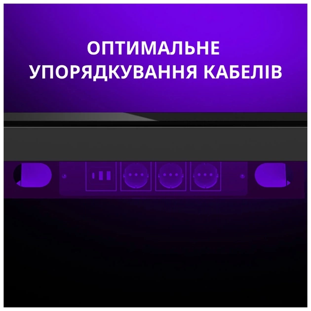 Комп'ютерний стіл Lorgar PRO 80W Wood Black (LRG-DP80W) - зображення 11