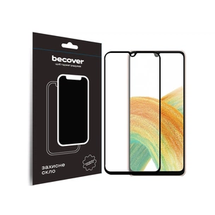 Скло захисне BeCover ZTE Blade A33Plus Black (710173) зображення 1