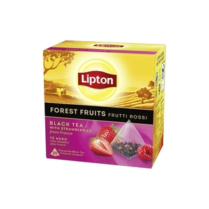 Чай Lipton чорний "Forest fruit" 20 пакетиків (5063270110881) зображення 1