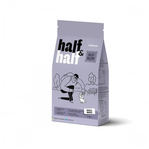 Сухий корм для собак Half&Half для маленьких порід з яловичиною 2 кг (4820261920727) зображення 1