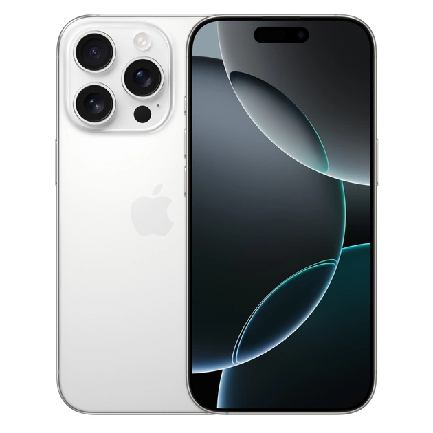 Мобільний телефон Apple iPhone 16 Pro 128GB White Titanium (MYNE3) - зображення 1