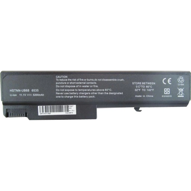 Аккумулятор для ноутбука AlSoft HP ProBook 6530b KU531AA 5200mAh 6cell 10.8V Li-ion (A41430) - изображение 1