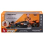 Масштабная модель автомобиля Bburago Автомодель с фигуркой - McLaren MCL38, 1:24 (18-28040) - уменьшенное изображение 3