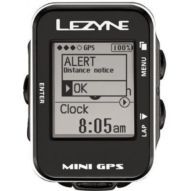 Велокомп'ютер Lezyne MINI GPS сріблястий 20 функцій (4712805 984701) - picture 10