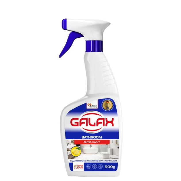 Спрей для чистки ванн Galax das PowerClean Анти-налет 500 г (4262396145833) - изображение 1