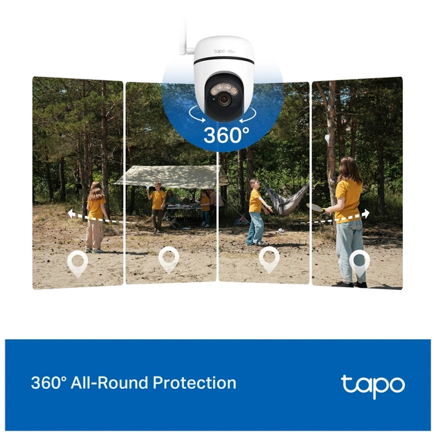 Камера відеоспостереження TP-Link TAPO-C615G-KIT - зображення 7