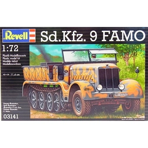 Збірна модель Revell Напівгусеничний автомобіль Sd.Kfz. 9 Halftrack Famo18t 1:72 (3141) зображення 1