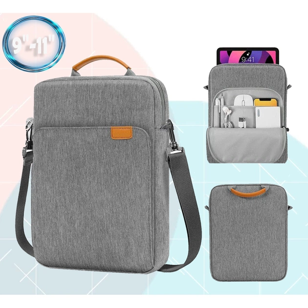 Чехол для планшета BeCover Universal 9"-11" Gray (711861) - изображение 1