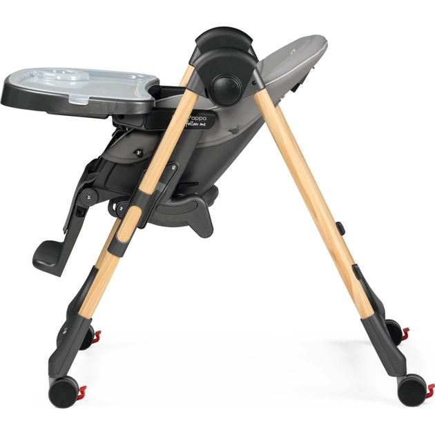 Стілець для годування Peg-Perego Prima Pappa Follow Me Amblance Ice преміум Сірий (IH01000002BL73) - picture 12
