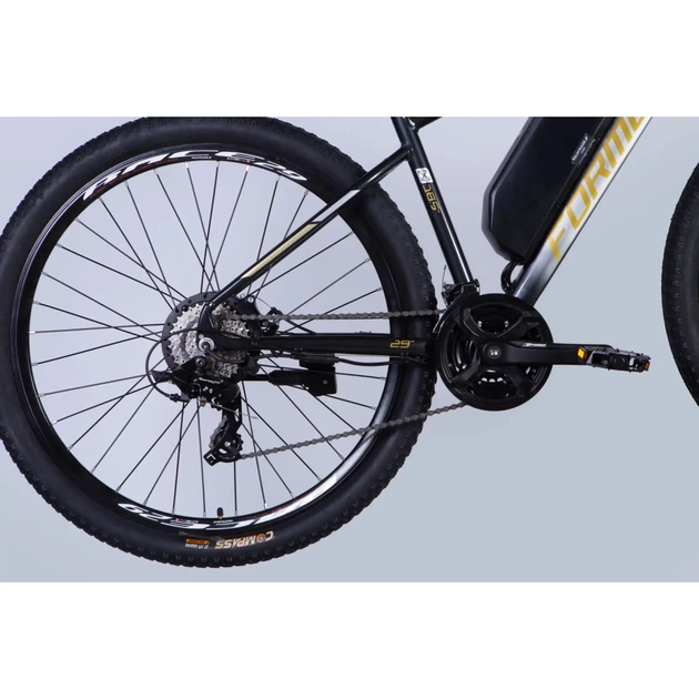 Електровелосипед Formula 29" eF-1 DD CS рама-18,5" 48B 12.5А*г 500Вт 2026 сріблясто-чорний (ELB-FR-29-250) - picture 5