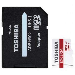 Карта пам'яті Toshiba 64GB microSDXC class 10 UHS-I (THN-M301R0640EA) зображення 1