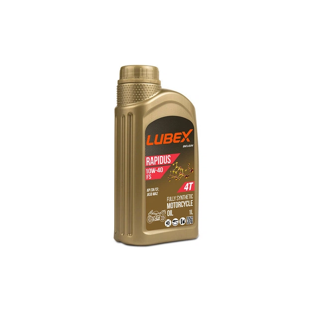 Моторное масло LUBEX RAPIDUS 4Т FS 10w40 1л - изображение 1
