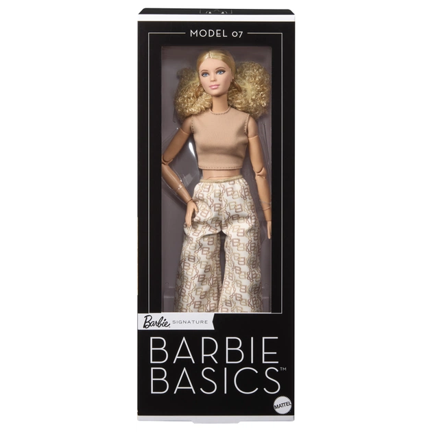 Кукла Barbie Signature Basics 7 Блондинка (JJX26) - изображение 6