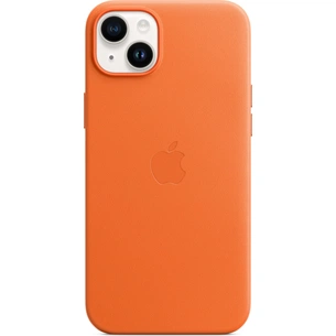 Чохол до мобільного телефона Apple iPhone 14 Plus Leather Case with MagSafe - Orange,Model A2907 (MPPF3ZE/A) зображення 1
