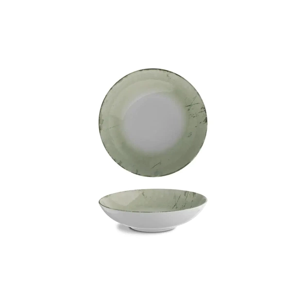 Тарілка G.Benedikt Isabelle глибока 22 см Stone Green (ISC1922-K0010) - зображення 1