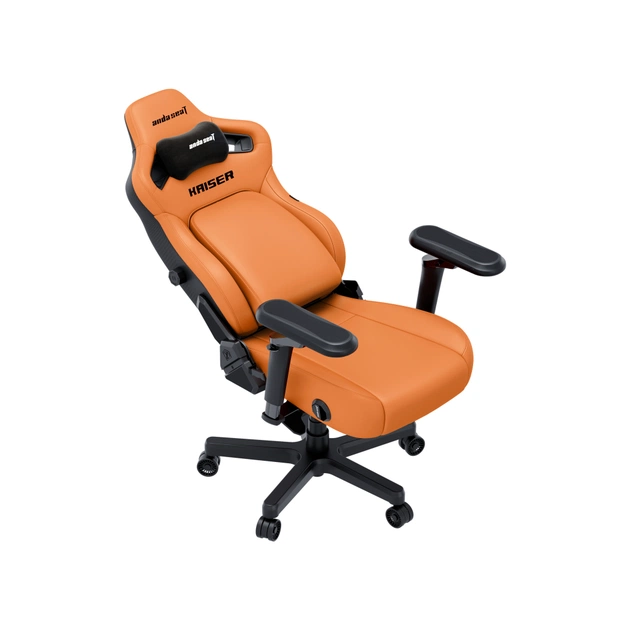 Крісло ігрове Anda Seat Kaiser 4 V2 PVC Size XL Orange (AD12YDDC-XLL-20-O-PV/C-03) - зображення 7