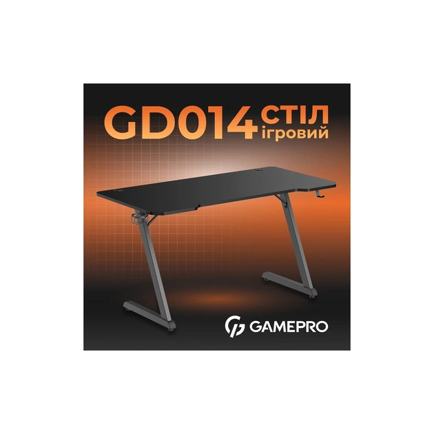 Комп'ютерний стіл GamePro GD014 Black (GD014) - picture 3