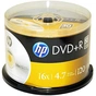 Диск DVD HP DVD+R 4.7GB 16X 50шт Spindle (69319/DRE00026-3) - уменьшенное изображение 1