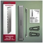 Концентратор AXAGON USB-C 9-in-1 4xUSB 3.2 + 2xUSB-C + HDMI + SD/TF + RJ45 1000Mbps + PD 100W black/gray (HMC-10HLS) - зменшене зображення 10