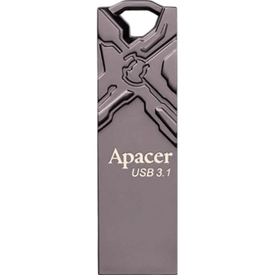 USB флеш накопичувач Apacer 32GB AH15F Ashy USB 3.0 (AP32GAH15FA-1) зображення 1